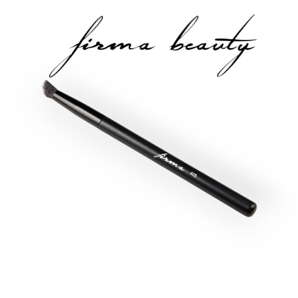Precision Angled Makeup Brush Firma Beauty 405 Vegan Soft Bristles NWT Tool